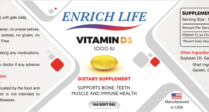 Enrich Life Vitamin D3 (CME)